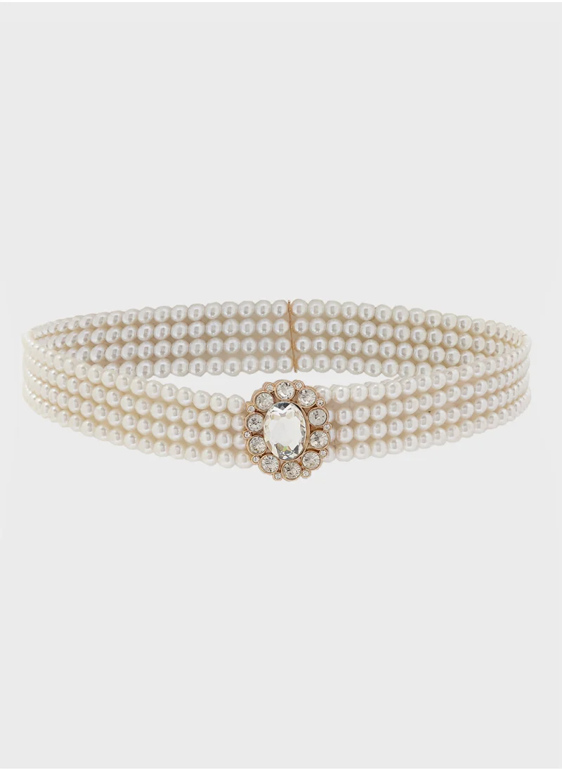 ايلا ليمتد اديشن Pearl Fashion Belt