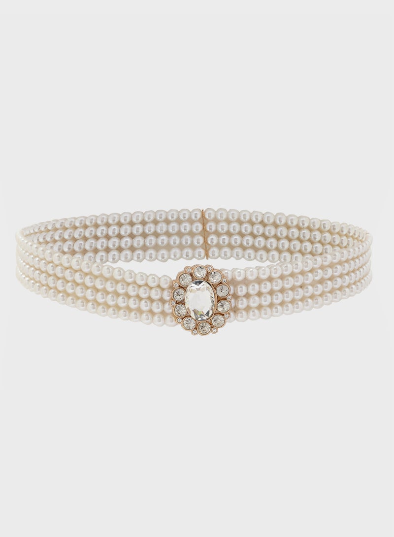 Ella Limited Edition Pearl Fashion Belt  - Image 1