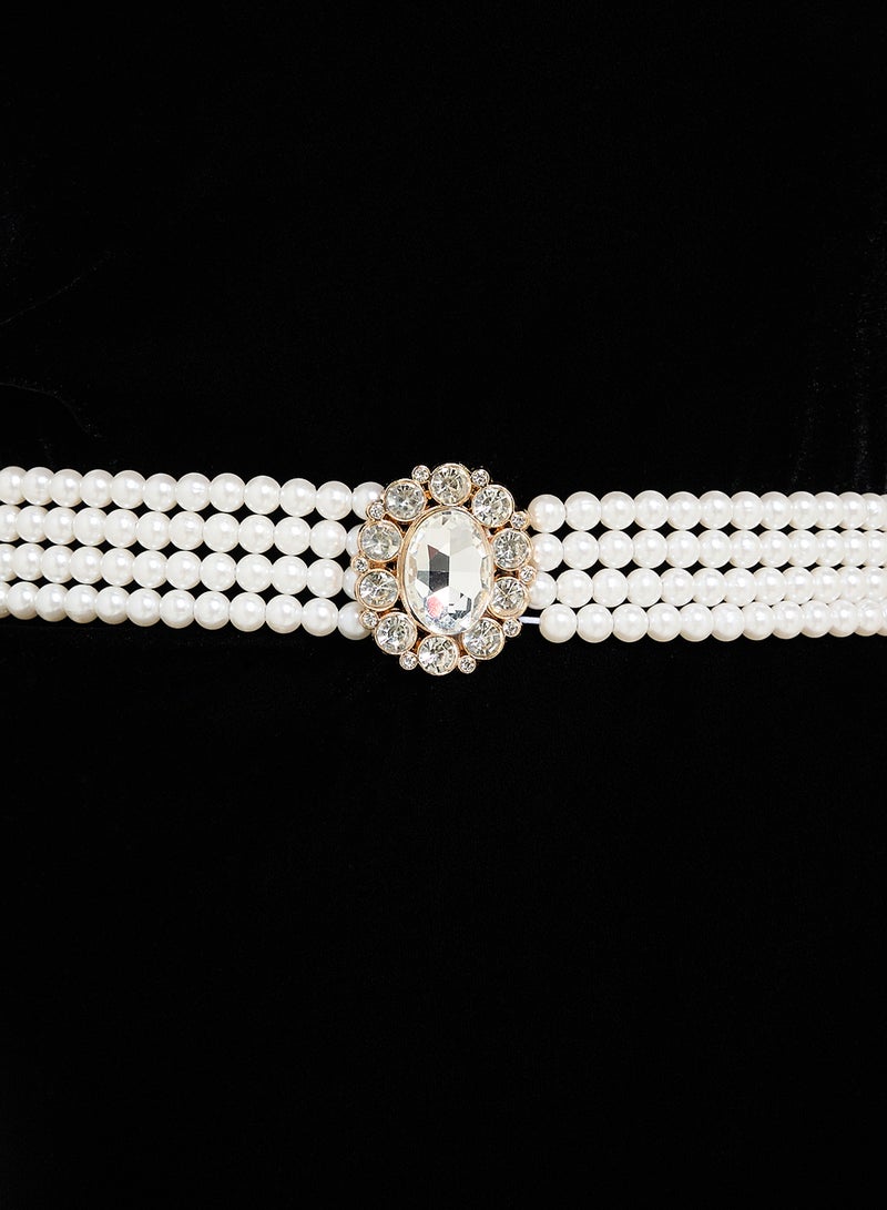 Ella Limited Edition Pearl Fashion Belt  - Image 4