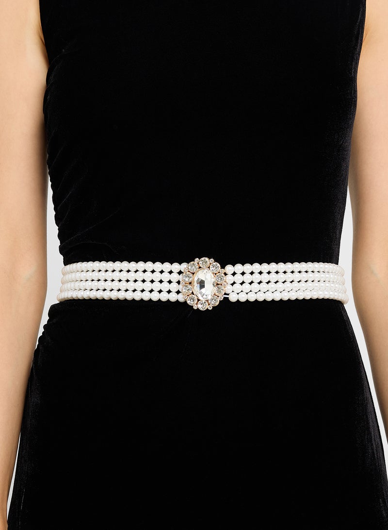 Ella Limited Edition Pearl Fashion Belt  - Image 3