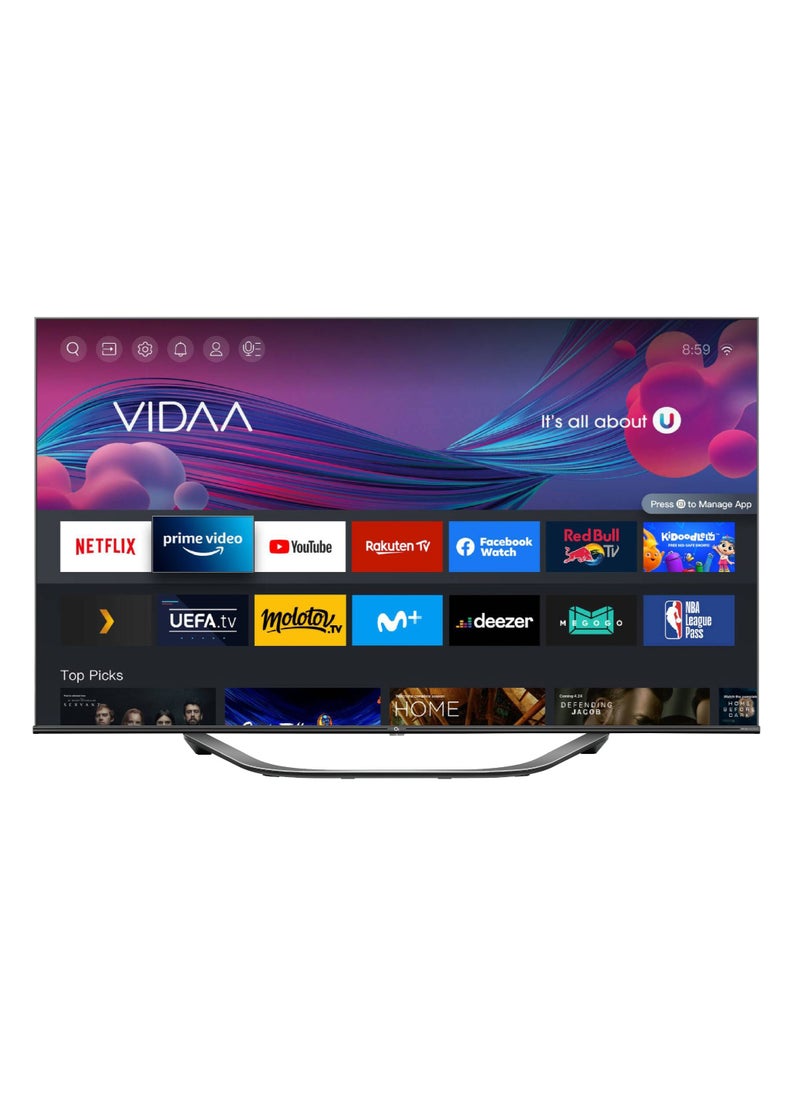 O2 - O2 55 inch QLED screen Netflix, Shahid and Bluetooth Free wall mount included with the screen - Image 1