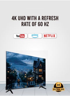 O2 O2 55 inch QLED screen Netflix, Shahid and Bluetooth Free wall mount included with the screen  - Image 4