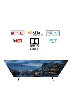 O2 O2 55 inch QLED screen Netflix, Shahid and Bluetooth Free wall mount included with the screen  - Image 2