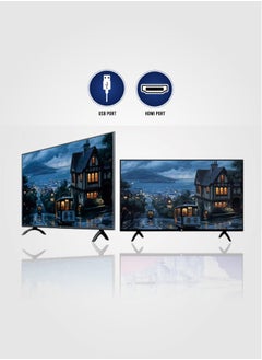 O2 O2 55 inch QLED screen Netflix, Shahid and Bluetooth Free wall mount included with the screen  - Image 3