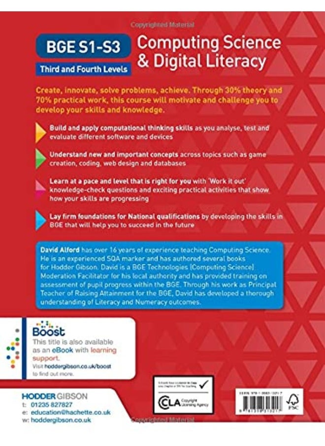BGE S1-S3 Computing Science and Digital Literacy: Third and Fourth Levels  - Image 2