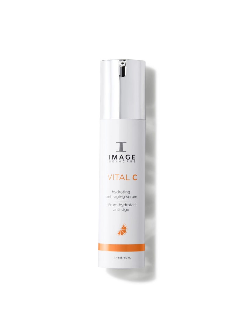 IMAGE SKINCARE IMAGE Skincare, VITAL C Hydrating Face Serum, with Vitamin C and Hyaluronic Acid, to Brighten, Tone and Smooth Appearance of Wrinkles, 1.7 fl oz 