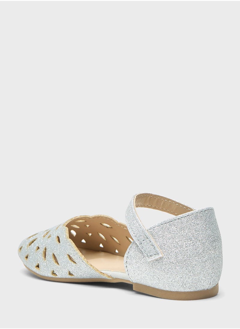 shoexpress - Kids Velcro Ballerinas - Image 1