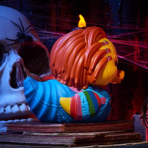 TUBBZ Chucky Scarred Collectible Vinyl Rubber Duck Figure – Official Chucky Merchandise – Horror TV & Movies - Image 4
