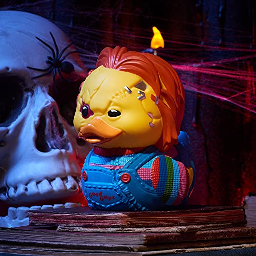 TUBBZ Chucky Scarred Collectible Vinyl Rubber Duck Figure – Official Chucky Merchandise – Horror TV & Movies - Image 5