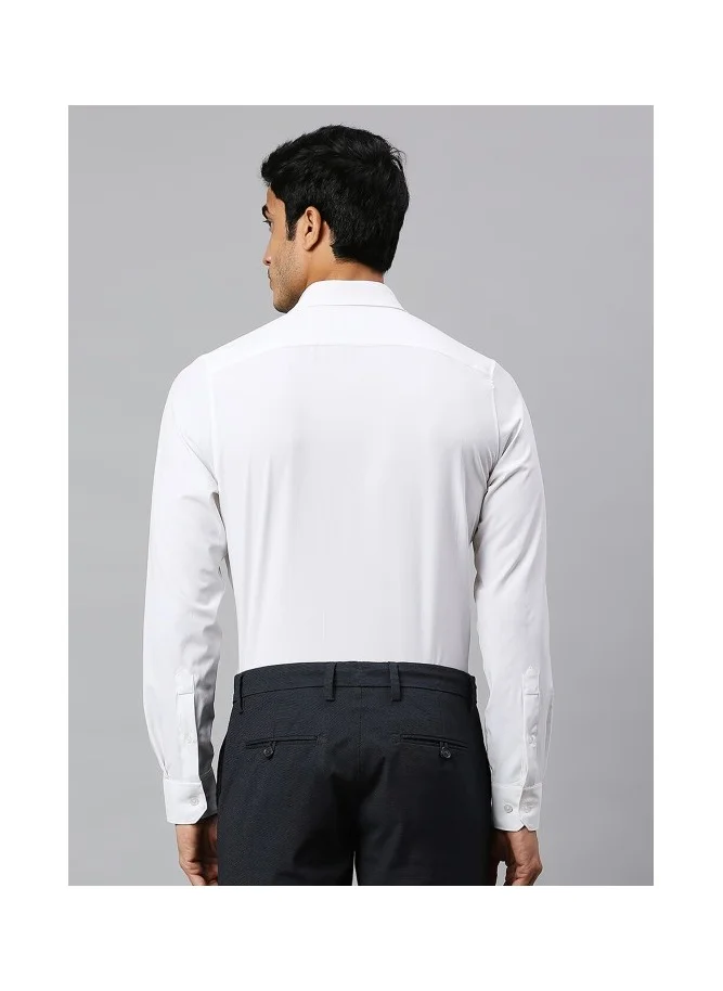 توماس سكوت Thomas Scott Classic Slim Fit 4 Way Stretch Spread Collar Casual Shirt