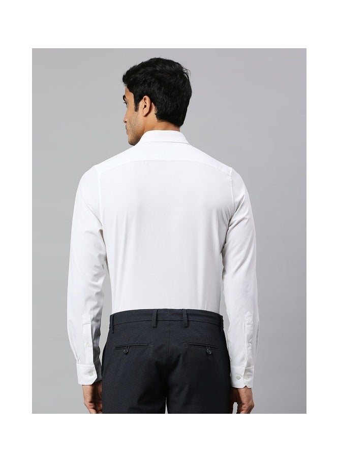 Thomas Scott Classic Slim Fit 4 Way Stretch Spread Collar Casual Shirt - Image 2