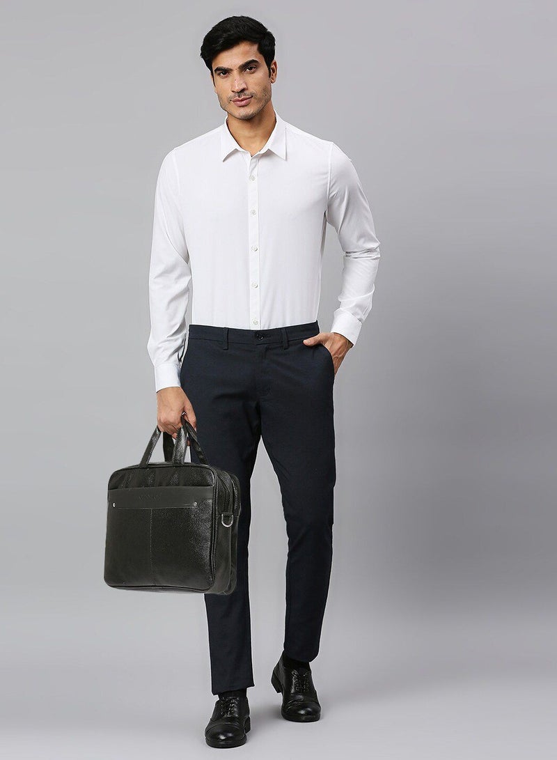 Thomas Scott Classic Slim Fit 4 Way Stretch Spread Collar Casual Shirt - Image 3