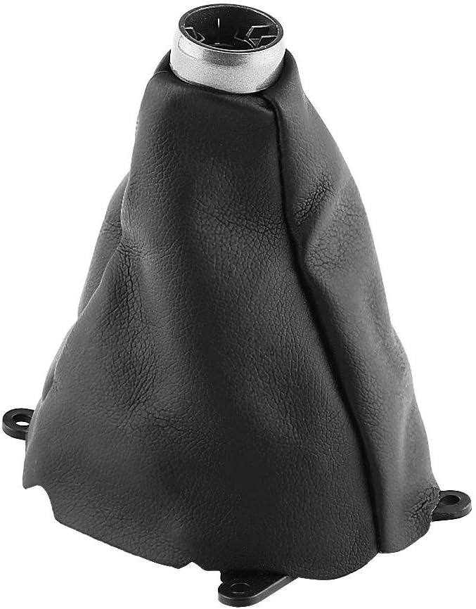 Dream lighting Qiilu Car Gear Gaiter Shift Shifter Boot Manual PU Leather Replacement for Honda Civic 2006-2012 - Image 1