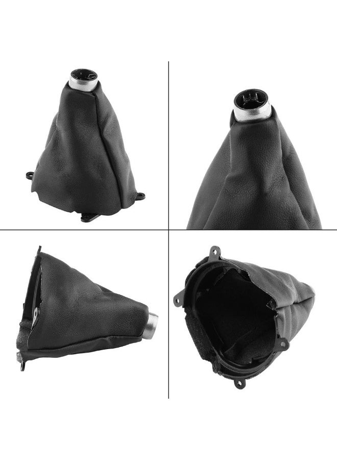 Dream lighting Qiilu Car Gear Gaiter Shift Shifter Boot Manual PU Leather Replacement for Honda Civic 2006-2012 - Image 5
