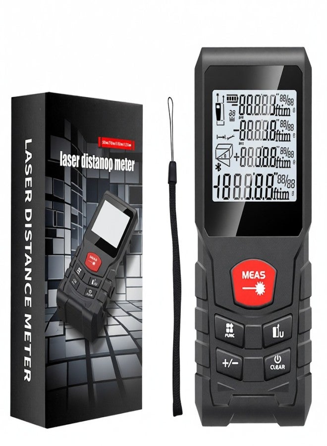SNAKOL Intelligent Rangefinder Digital Distance Meter with Single Continuous Volumes Area Pythagoras Measurement Modes Adjustable Function IP54 Waterproof - Image 1