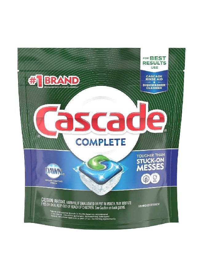 18-Piece Hassle and Mess Free Complete Fresh Scent Dishwasher Detergent Pods 1000727