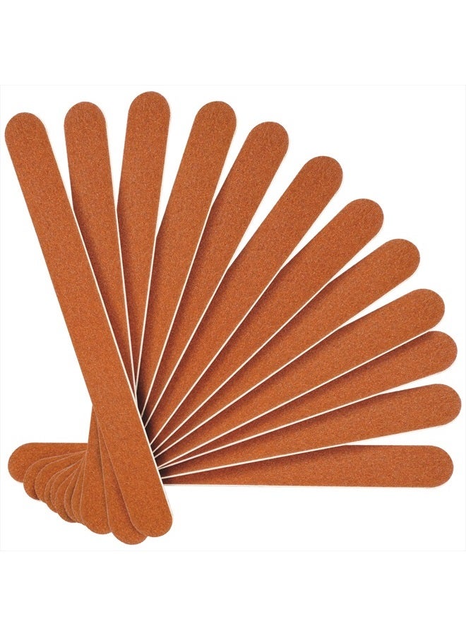 Canvalite Nail File Large Emery Boards for Nails,180 Grit Nail Files for Natural Nails, Thin Emory Nail File Pack Manicure Tool for Home Use 12PCS - Image 1
