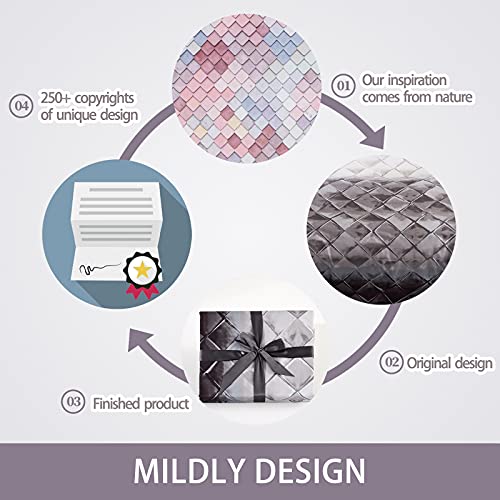 MILDLY 100% Egyptian Cotton Duvet Cover King, Gray Beige Geometric Pattern Comforter Cover Set 500TC Modern Abstract Reversible Ultra Soft & Breathable Unique Design Neutral Bedding Set (No Comforter) - Image 4