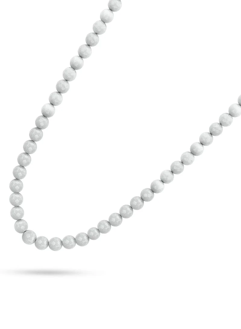POLICE Mix And Match White Beaded Necklace for Women