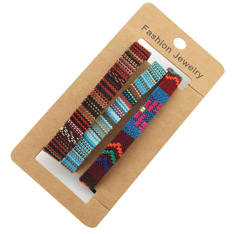 HZMAN Mix 6 Wrap Bracelets Men Women, Hemp Cords Ethnic Tribal Bracelets Wristbands (Mix 6 Wrap) - Image 5