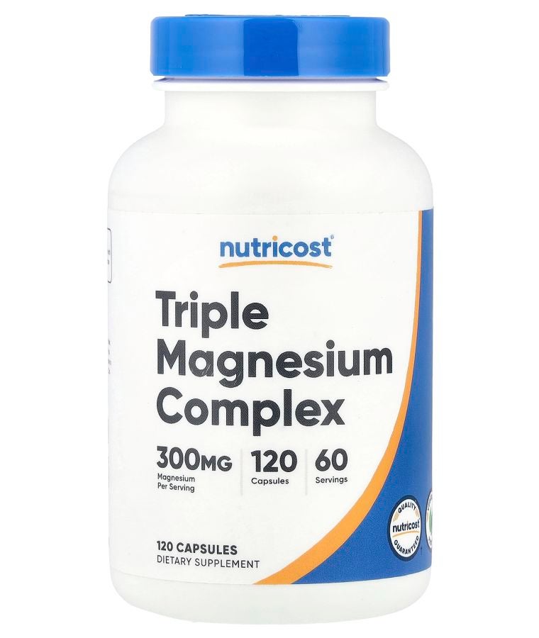 Triple Magnesium Complex 120 Capsules (150 mg per Capsule)