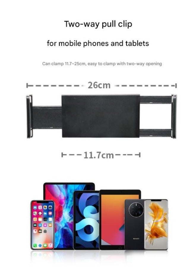 XiuWoo 360° Rotatable Vacuum Suction Cup Tablet PC Holder Metal Desktop Pad Holder Mobile Phone Live Broadcast Holder - Image 4