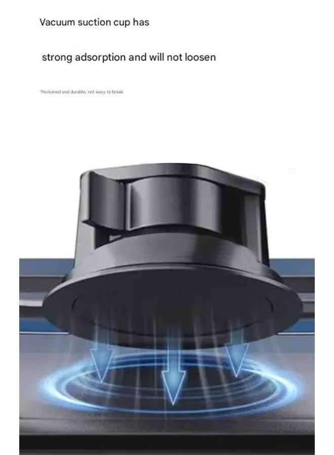 XiuWoo 360° Rotatable Vacuum Suction Cup Tablet PC Holder Metal Desktop Pad Holder Mobile Phone Live Broadcast Holder - Image 3