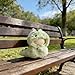 VVQUI Green Dinosaur Clothes for LABUBU 17cm Doll NO Dolls Dinosaur Outfit for LABUBU Dino Dolls Keychain Accessories Faking Animal Style Outfit Jumpsuit Dinosaur Costume for LABUBU - Image 4