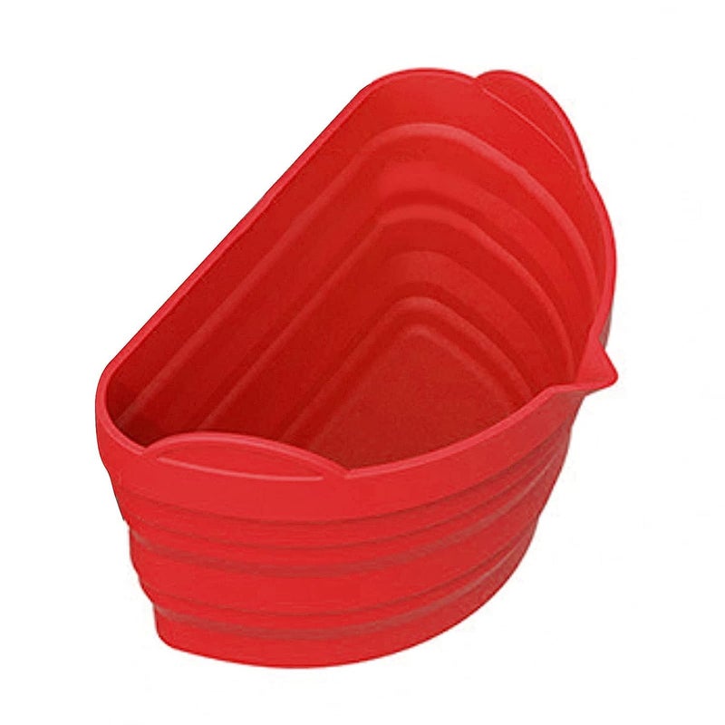 ZUMIE ZUMIE Slow Cooker Liners Divider Large Size Crock Pot Liners Divider Insert Reusable Silicone Cooking Liner Fit 6QT to 8QT for Slow Cooker multi color 1 pcs Silicone Slow Cooker Liners  - Image 1