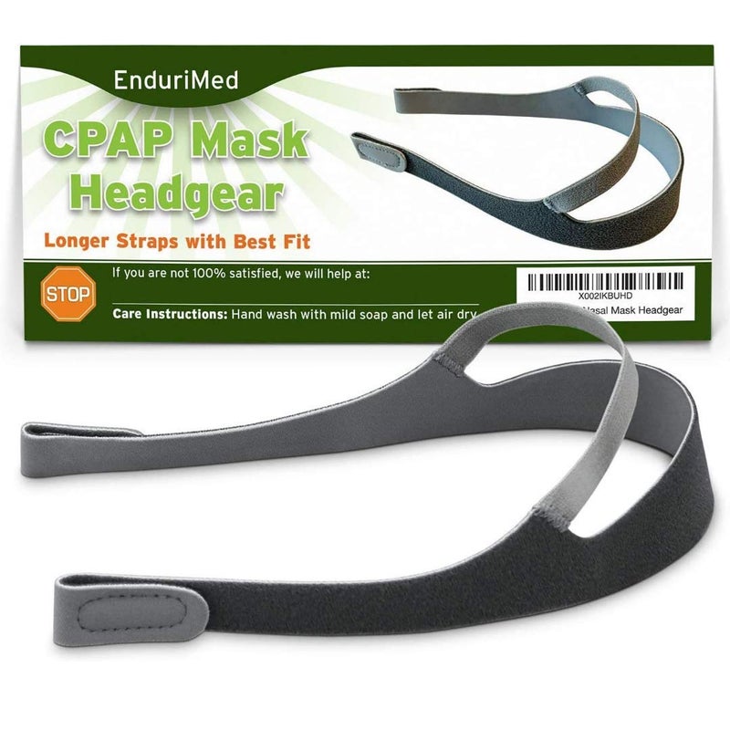 Endurimed Replacement for Respironics Dreamwear Headgear CPAP Straps for Mask Velcro Head Strap for Dreamwear Nasal Mask Full Adjustable Strap Prevents Sleep Face Lines
