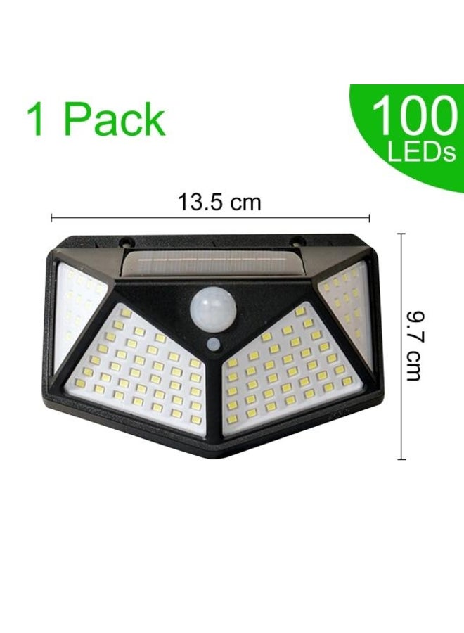 1-12PCS 100 LED Solar Power Wall Light 3Mode Motion Sensor Waterproof Lamp Outdoor Solar Lights Garden Street Lamp Decoration - Image 1