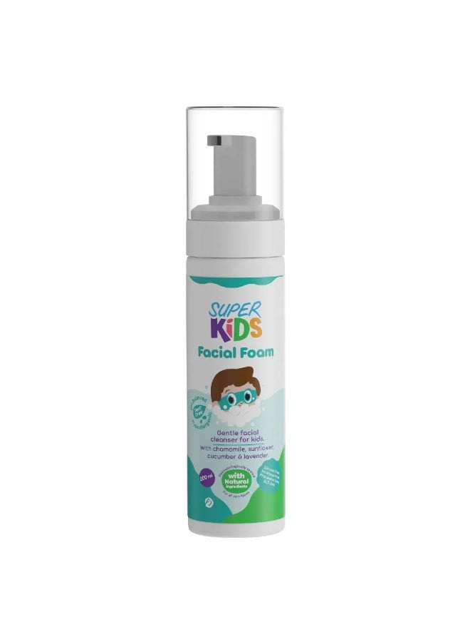 Super Kids facial foam 200ml