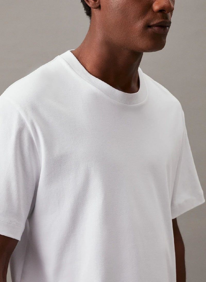 CALVIN KLEIN Relaxed Cotton T-shirt - Image 3