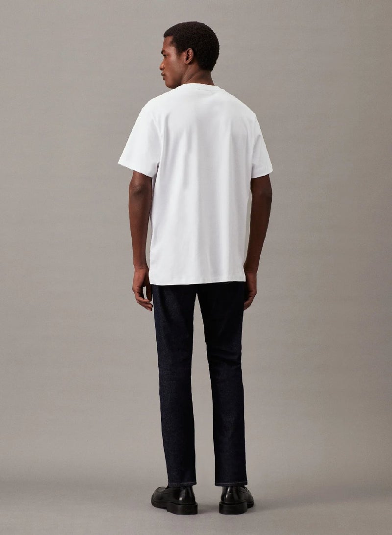 CALVIN KLEIN Relaxed Cotton T-shirt - Image 4