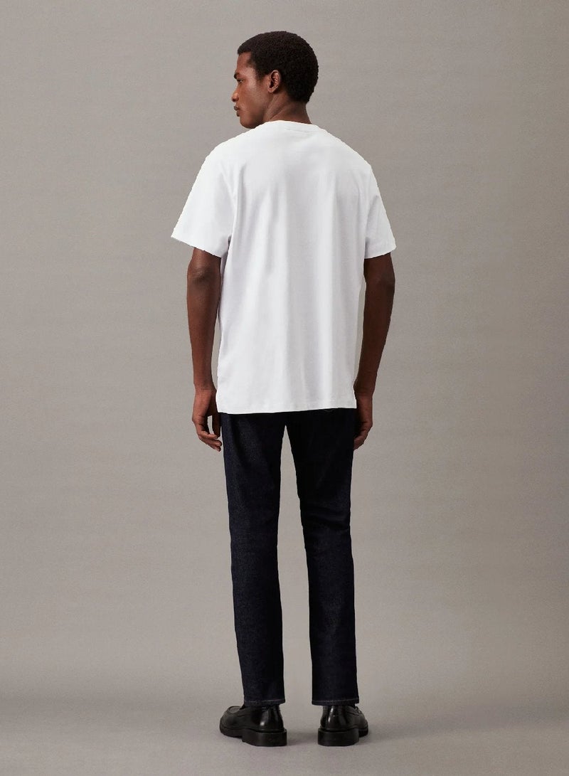 CALVIN KLEIN Relaxed Cotton T-shirt - Image 4