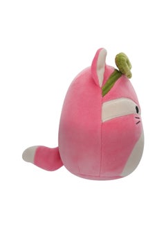 Squishmallows 5 بوصة بييتون الثعلب الوردي، لعبة كليرتو المعتمدة رسميًا، لعبة ناعمة ملونة، هدية للأطفال، للبنات والأولاد، لعبة قابلة للغسل ومطاطية ملونة لجميع الأعمار  - Image 3