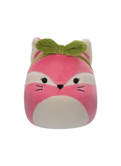 Squishmallows 5 بوصة بييتون الثعلب الوردي، لعبة كليرتو المعتمدة رسميًا، لعبة ناعمة ملونة، هدية للأطفال، للبنات والأولاد، لعبة قابلة للغسل ومطاطية ملونة لجميع الأعمار  - Image 1