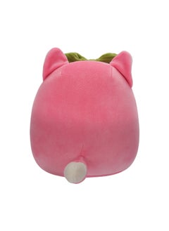 Squishmallows 5 بوصة بييتون الثعلب الوردي، لعبة كليرتو المعتمدة رسميًا، لعبة ناعمة ملونة، هدية للأطفال، للبنات والأولاد، لعبة قابلة للغسل ومطاطية ملونة لجميع الأعمار  - Image 4