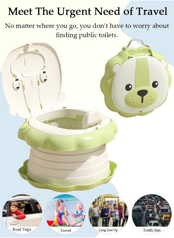 Folding Potty Training Toilet for Kids, Folding Car potty with Storage Bags, Travel Potty Chair for Kids, Portable Toilet for Camping Outdoor and Indoor - pzsku/ZBC14B973256BF91C1598Z/45/_/1713409206/8311233c-46bd-44f6-9b40-fde1f5334892