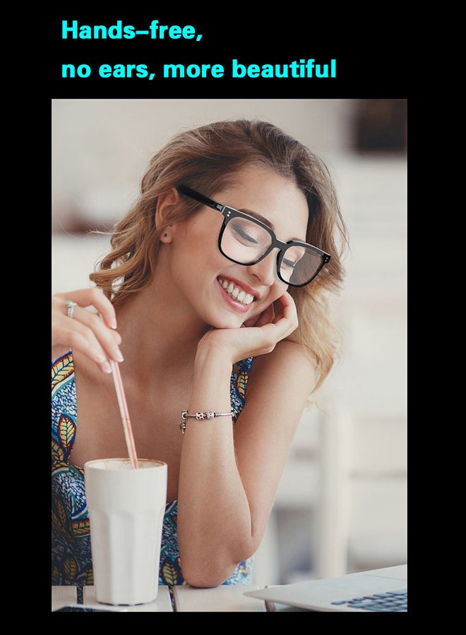 HYUNDAI Smart Glasses with Two Magnetic Lens, One for Multipurposes Bluetooth Speaker with AI - Casual, Office, Outdoor Sports UV Protection, UV400 Polarized Sunglasses, Real-Time Translation in 128 Languages, Music, Phone Calls & AI Chat - Image 4