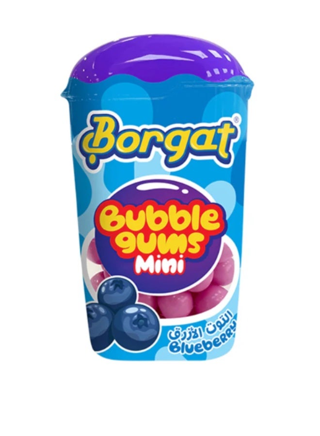 Borgat Fusen Mini Bubble Gum, Berry Flavor – Pack of 3 | Chewy Fruity Bubble Gum Candy for Kids & Adults - Image 1