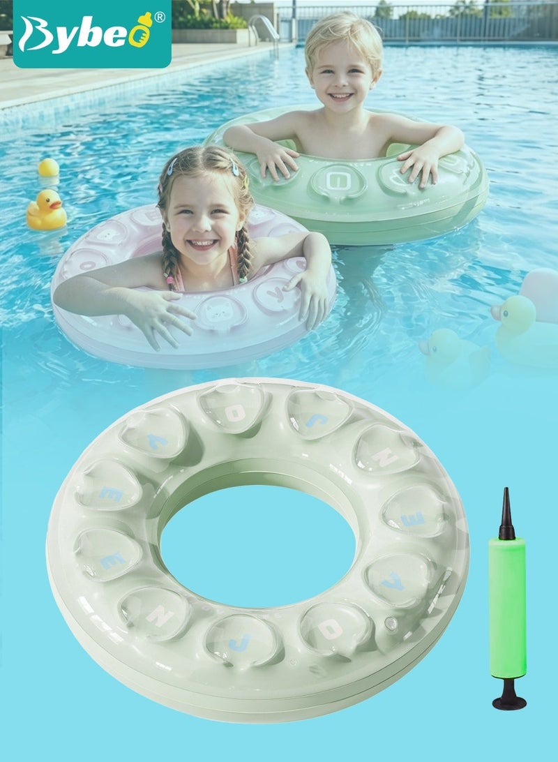 Bybeo Toddler Pool Float, Kids Swimming Ring, Inflatable Baby Pool Floats Swim Circle with Double Airbag, Children Float Tube Toy For Beach Lake River Water Pool For Boys Girls 20-40kg - Image 1