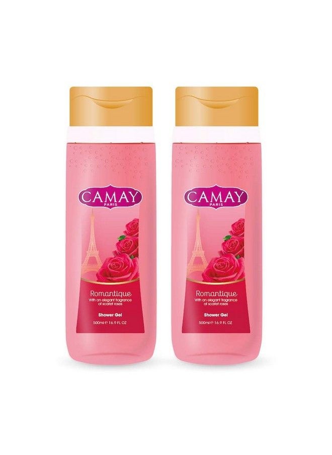Camay Paris Romantique Shower Gel 500 Ml (Pack Of 2)  - Image 2