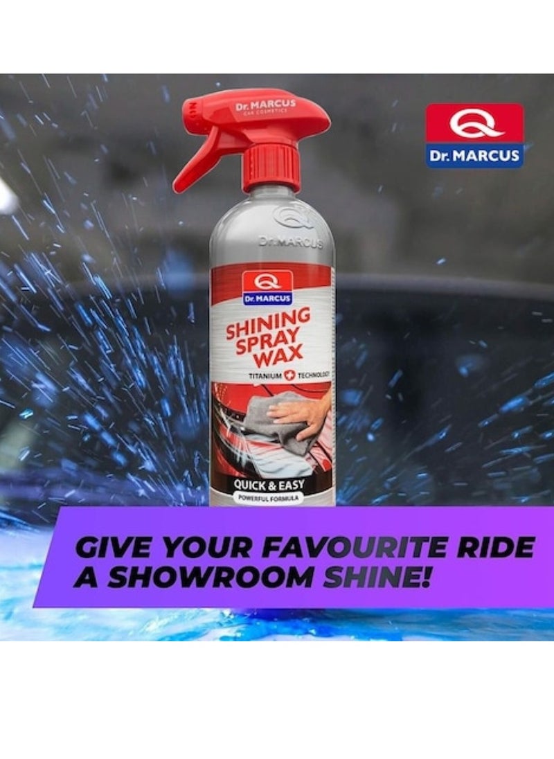 Dr.MARCUS Spray Car Polish 750 Ml Easy To Use Suitable For All Types Of Paint  - Image 3