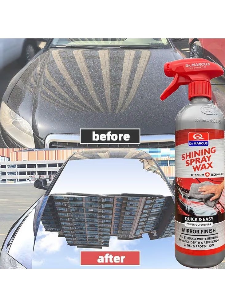 Dr.MARCUS Spray Car Polish 750 Ml Easy To Use Suitable For All Types Of Paint  - Image 4