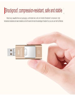 AROAQ 512GB USB Flash Drive, Shock Proof Durable External USB Flash Drive, Safe And Stable USB Memory Stick, Convenient And Fast I-flash Drive for iphone, (512GB Black Color)  - Image 4