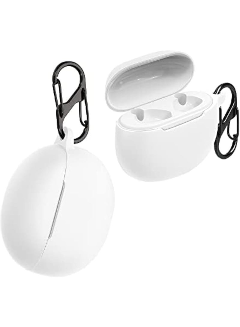 Silicone Case Compatible with Oppo Enco Air/Enco Air W32 - Case Protective Cover for Headphones - White - Image 4
