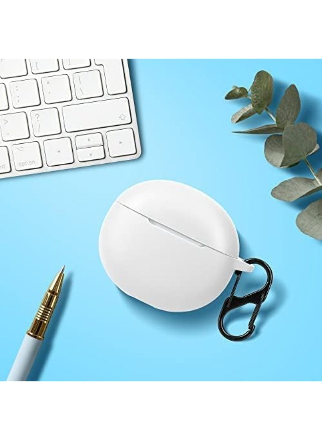 Silicone Case Compatible with Oppo Enco Air/Enco Air W32 - Case Protective Cover for Headphones - White - Image 3