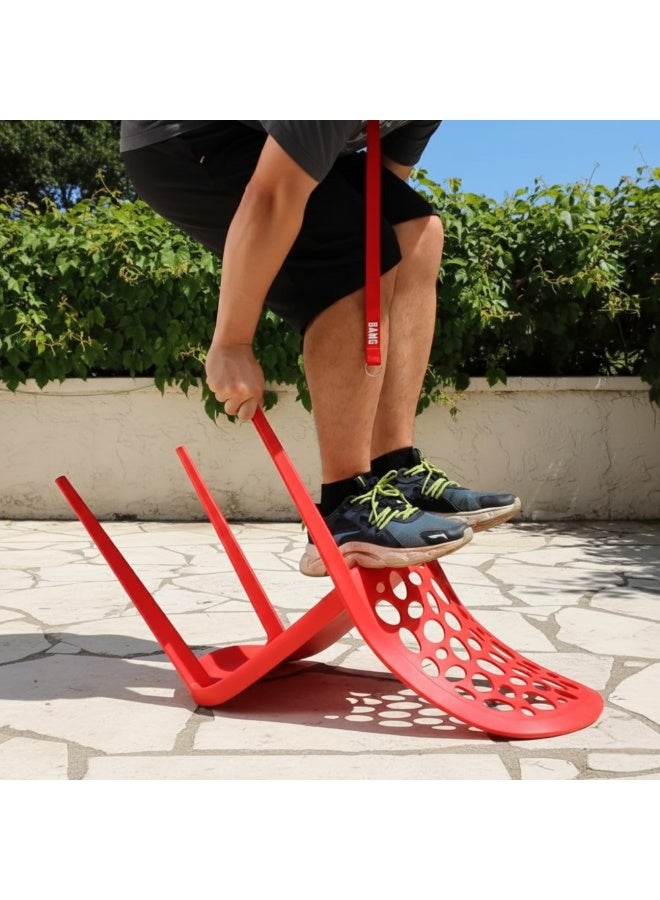 زد إتش للأثاث كرسي طعام حديث من ZH FURNITURE باللون الأحمر، قابل للتكديس للاستخدام الداخلي والخارجي، مقاوم للماء والأشعة فوق البنفسجية مصنوع من البولي بروبيلين، مناسب للشرفات والحدائق والمطابخ والمقاهي، ولا يتطلب تجميعًا. - Image 5