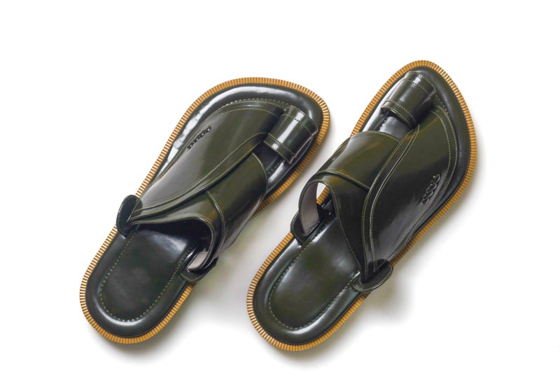 Zubairiya Naal | For Daily Wear, Eid and Occasions | Sandal | Green Valley | Saudi Arabian Eastern - Image 2